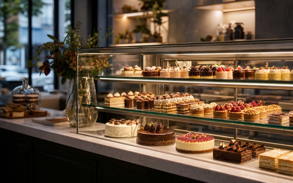 dessert shop guide background