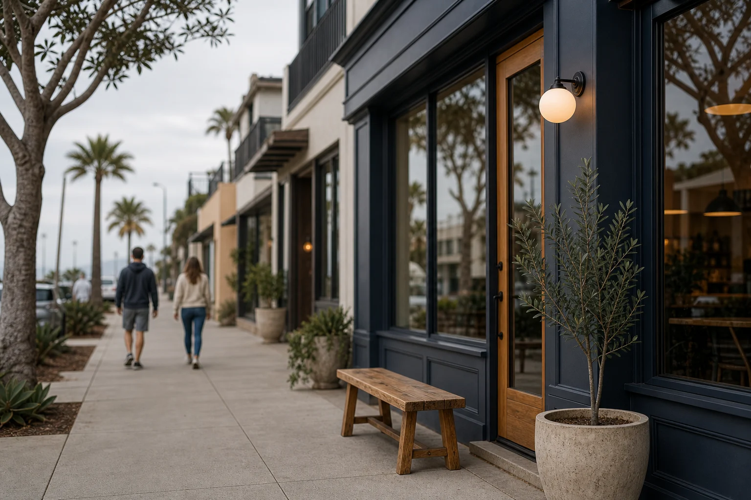 boba shop location planning in San Diego