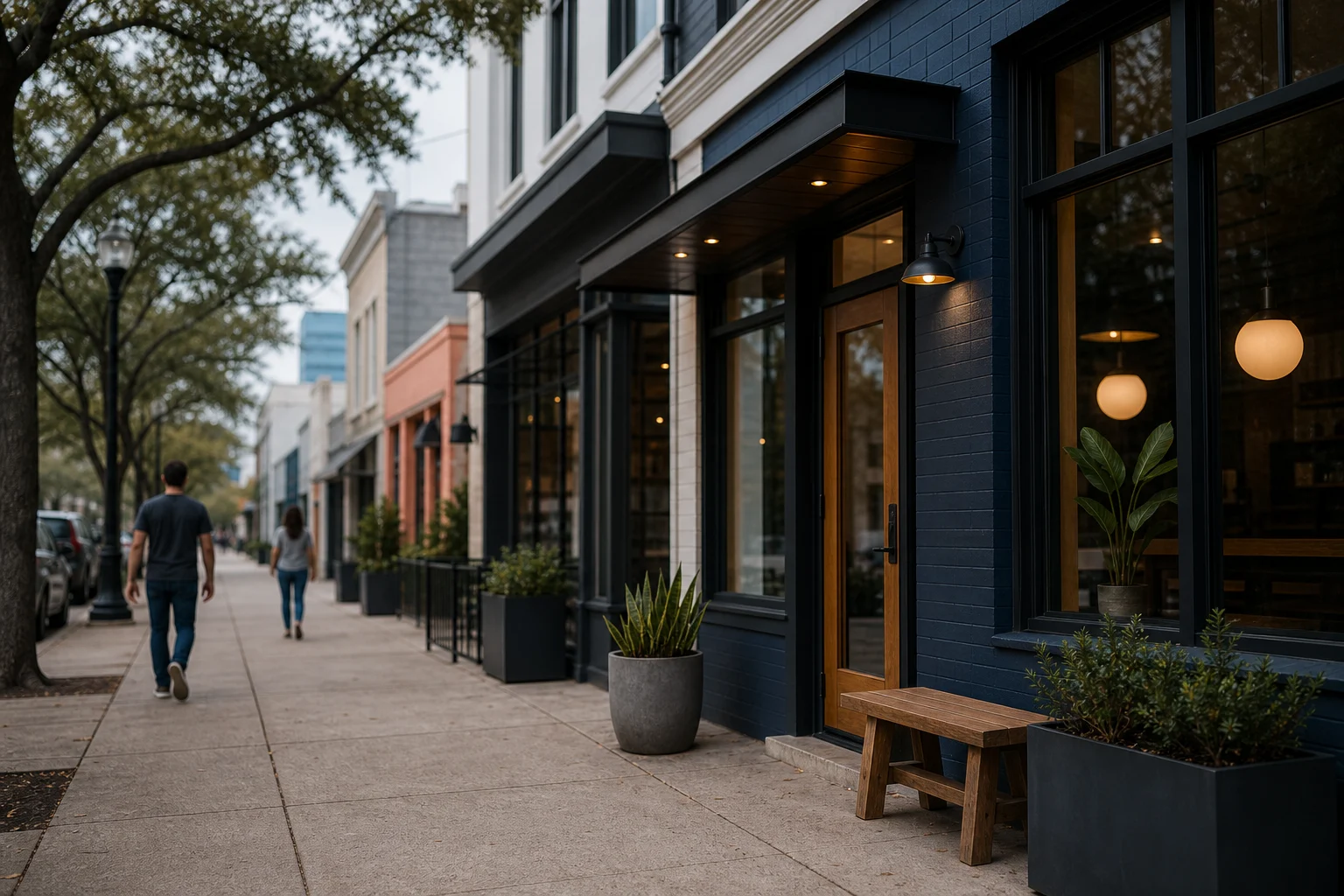 coffee shop location planning in Jacksonville
