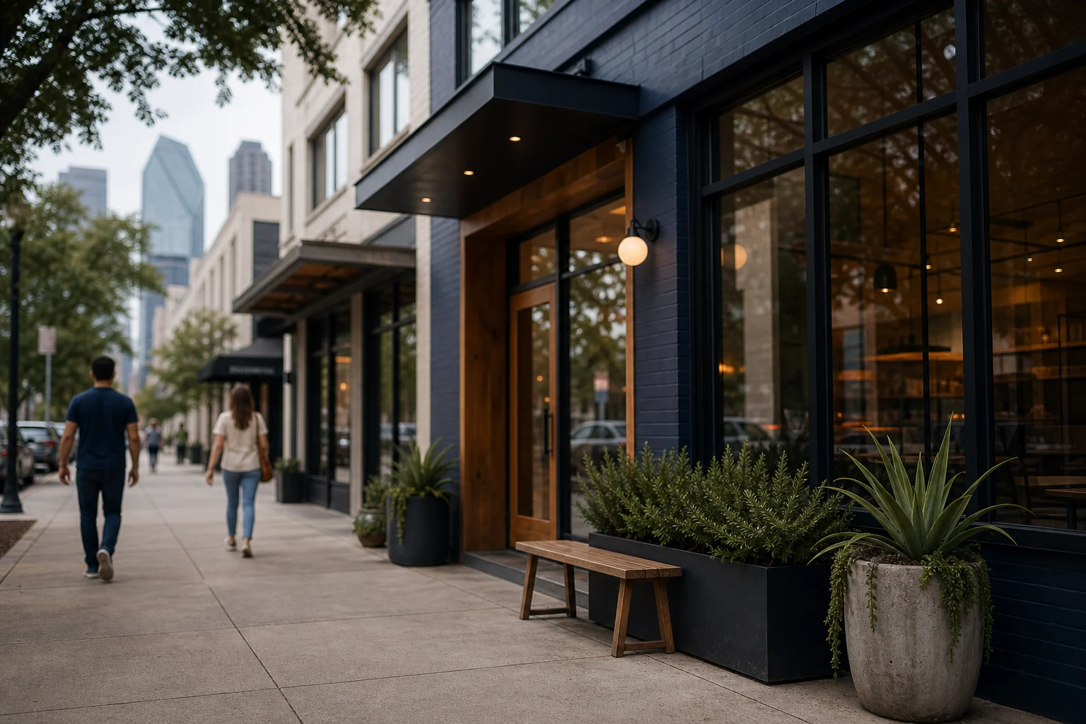 hair salon location planning in Dallas