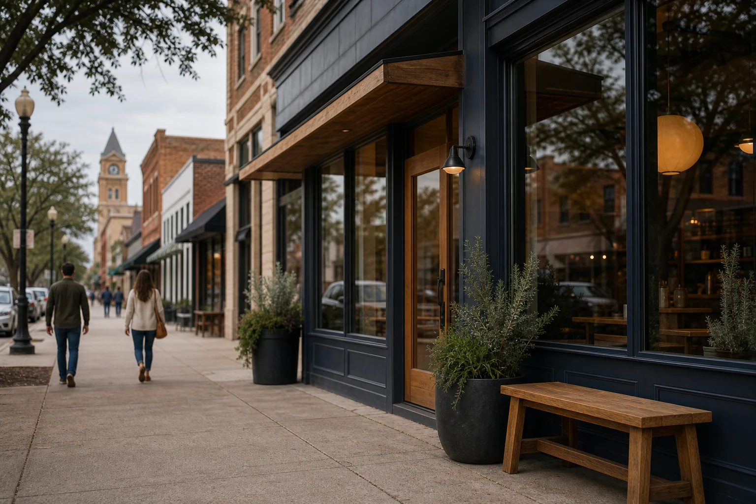 hair salon location planning in Fort Worth