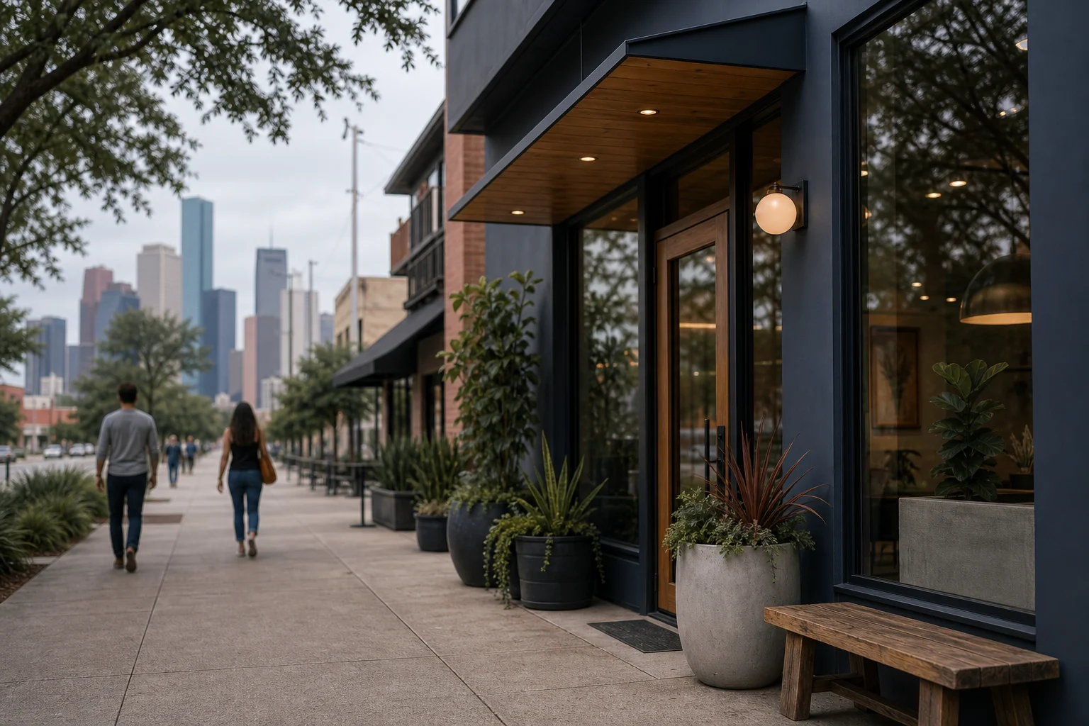 hair salon location planning in Houston