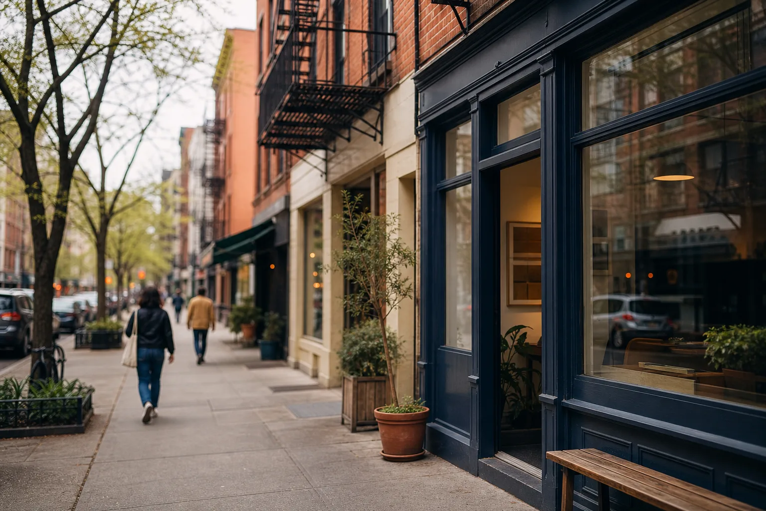 hair salon location planning in New York