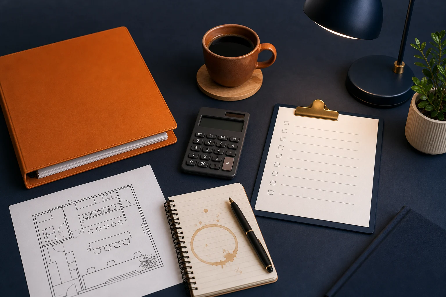 San Francisco coffee shop planning worksheet